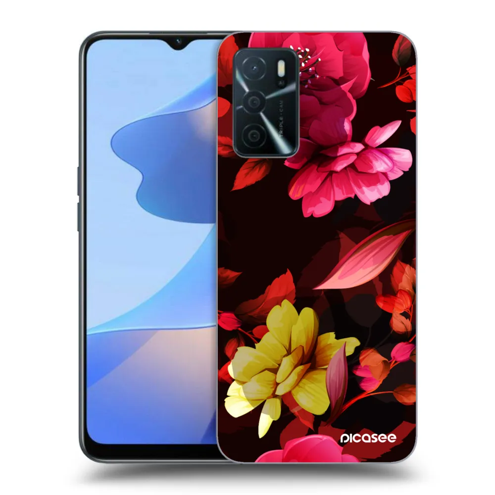 Picasee ULTIMATE CASE OPPO A16s - készülékre - Dark Peonny