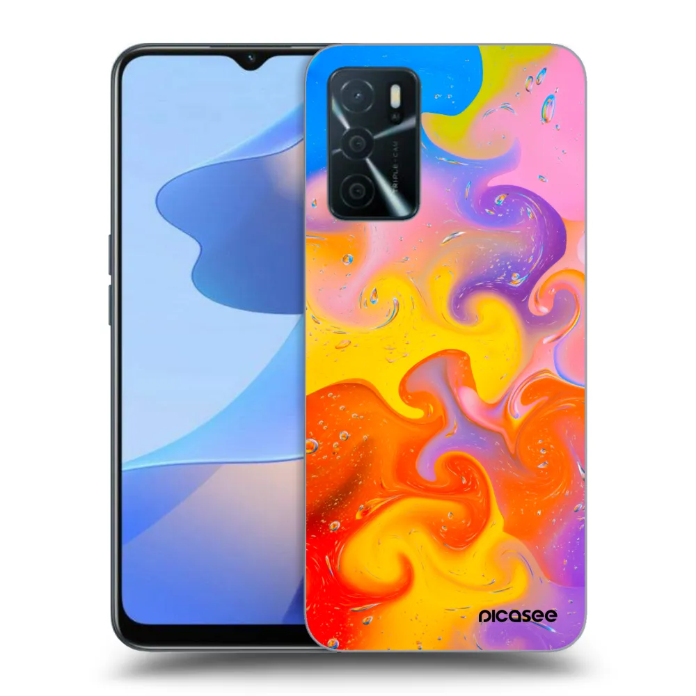 Picasee ULTIMATE CASE OPPO A16s - készülékre - Bubbles