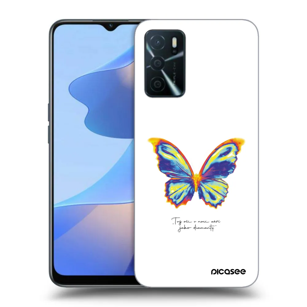 Picasee ULTIMATE CASE OPPO A16s - készülékre - Diamanty White