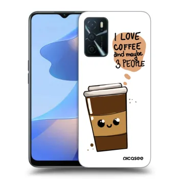 Szilikon tok erre a típusra OPPO A16s - Cute coffee