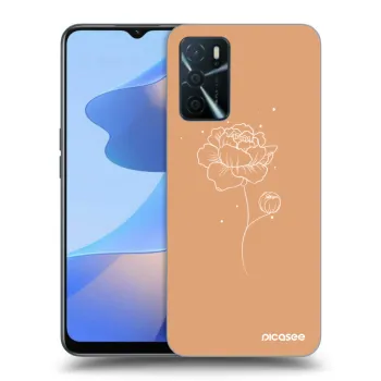 Szilikon tok erre a típusra OPPO A16s - Peonies