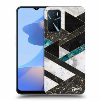 Szilikon tok erre a típusra OPPO A16s - Dark geometry