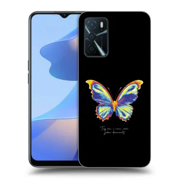Szilikon tok erre a típusra OPPO A16s - Diamanty Black