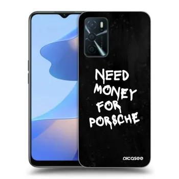 Szilikon tok erre a típusra OPPO A16s - Black Dollar