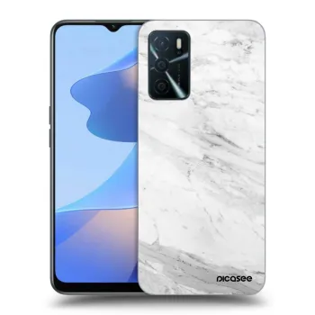 Szilikon tok erre a típusra OPPO A16s - White marble