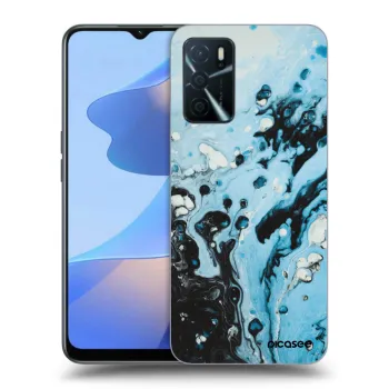 Szilikon tok erre a típusra OPPO A16s - Organic blue