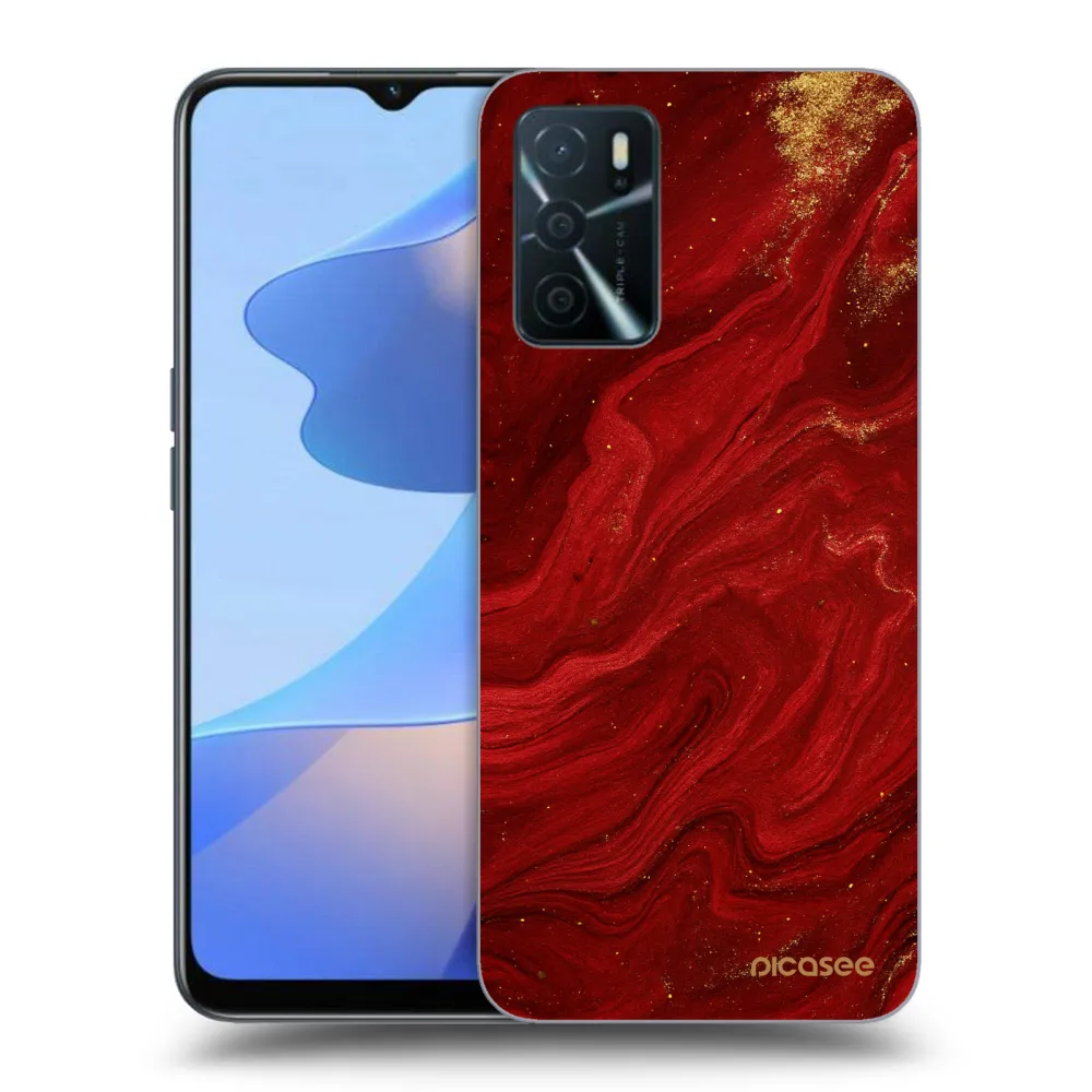 Picasee ULTIMATE CASE OPPO A16s - készülékre - Red