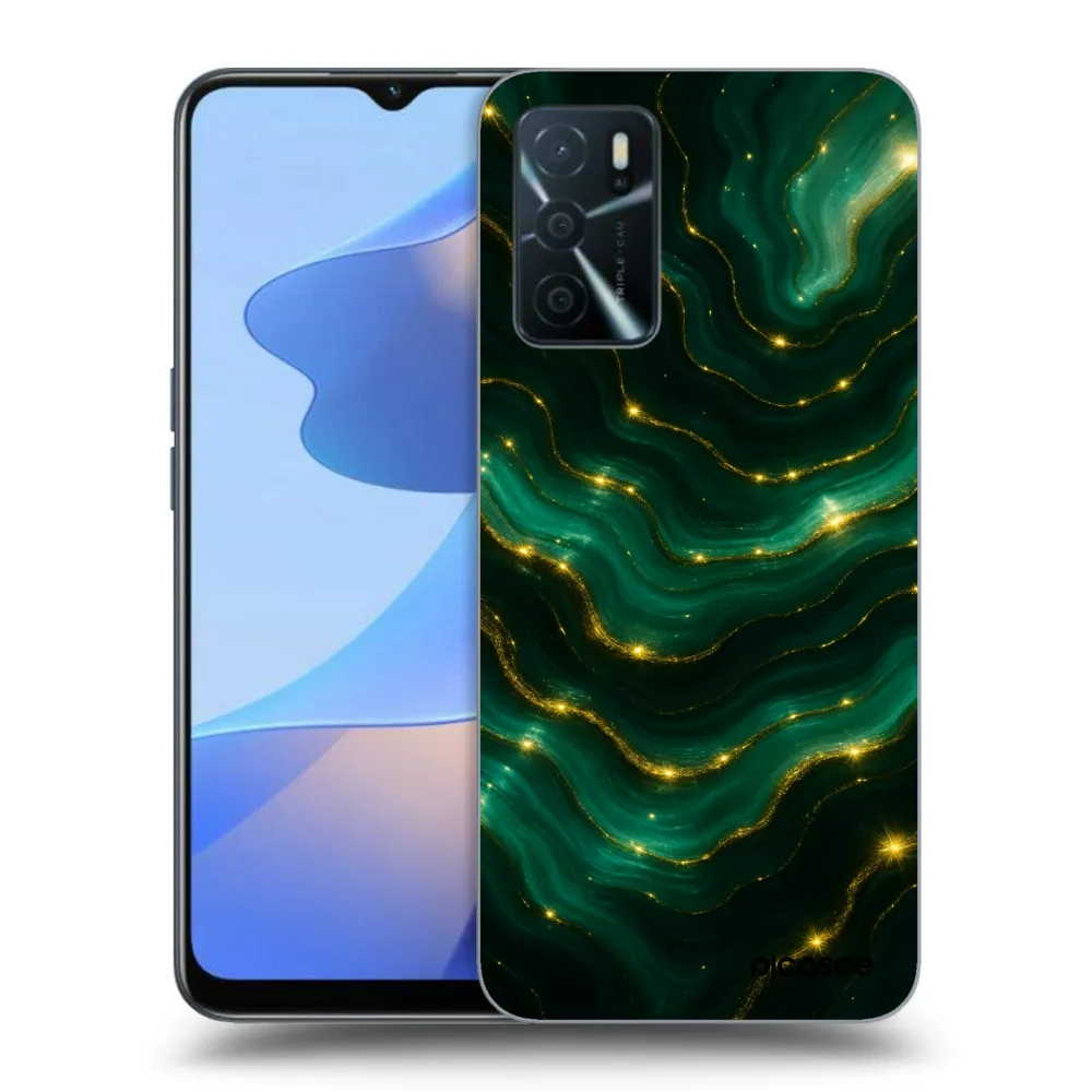 Picasee ULTIMATE CASE OPPO A16s - készülékre - Emerald