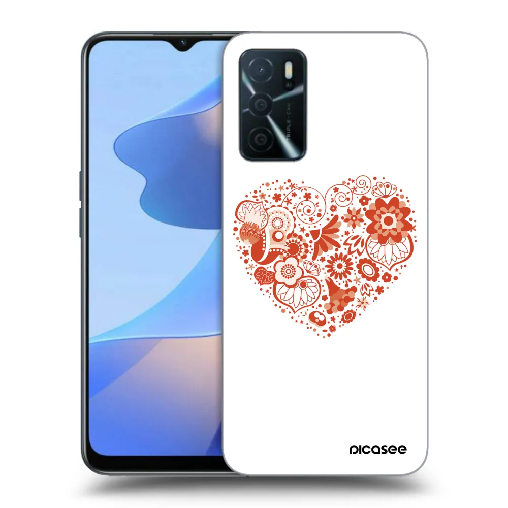 Picasee ULTIMATE CASE OPPO A16s - készülékre - Big heart