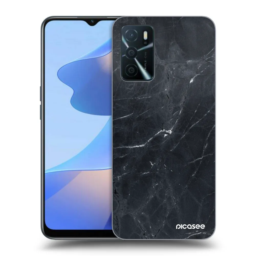 Picasee ULTIMATE CASE OPPO A16s - készülékre - Black marble
