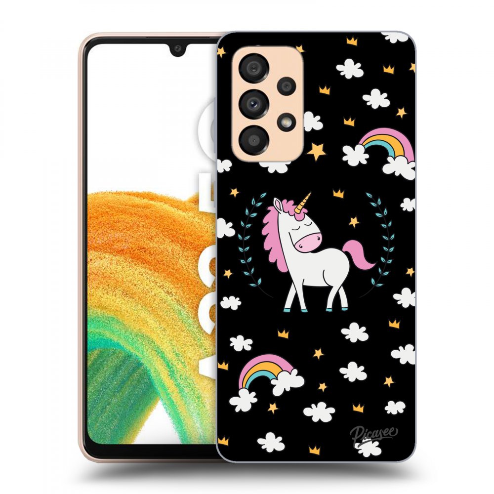 Picasee ULTIMATE CASE Samsung Galaxy A33 5G A336 - készülékre - Unicorn star heaven