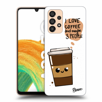 Szilikon tok erre a típusra Samsung Galaxy A33 5G A336 - Cute coffee