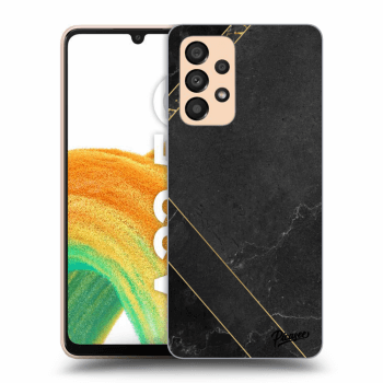 Szilikon tok erre a típusra Samsung Galaxy A33 5G A336 - Black tile
