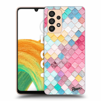 Szilikon tok erre a típusra Samsung Galaxy A33 5G A336 - Colorful roof