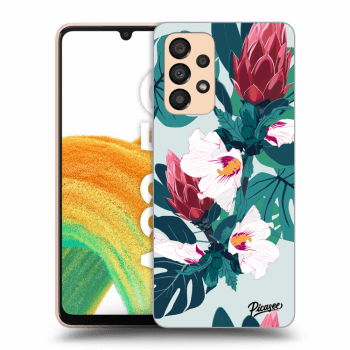 Szilikon tok erre a típusra Samsung Galaxy A33 5G A336 - Rhododendron