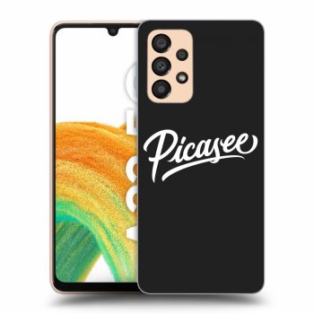 Picasee fekete szilikon tok az alábbi mobiltelefonokra Samsung Galaxy A33 5G A336 - Picasee - White