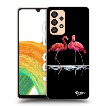 Picasee ULTIMATE CASE Samsung Galaxy A33 5G A336 - készülékre - Flamingos couple