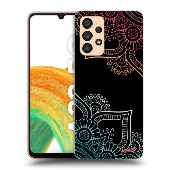 Szilikon tok erre a típusra Samsung Galaxy A33 5G A336 - Flowers pattern