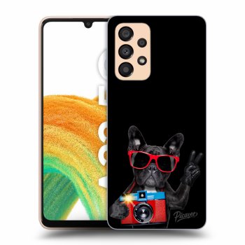 Szilikon tok erre a típusra Samsung Galaxy A33 5G A336 - French Bulldog