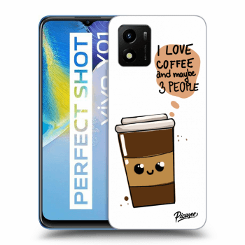 Szilikon tok erre a típusra Vivo Y01 - Cute coffee