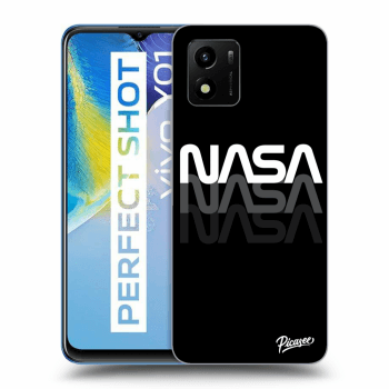 Picasee fekete szilikon tok az alábbi mobiltelefonokra Vivo Y01 - NASA Triple