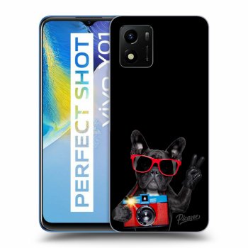 Szilikon tok erre a típusra Vivo Y01 - French Bulldog