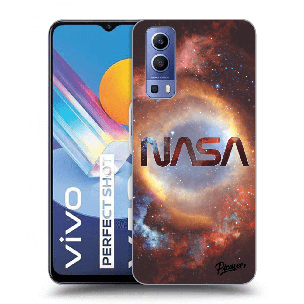 Picasee fekete szilikon tok az alábbi mobiltelefonokra Vivo Y52 5G - Nebula