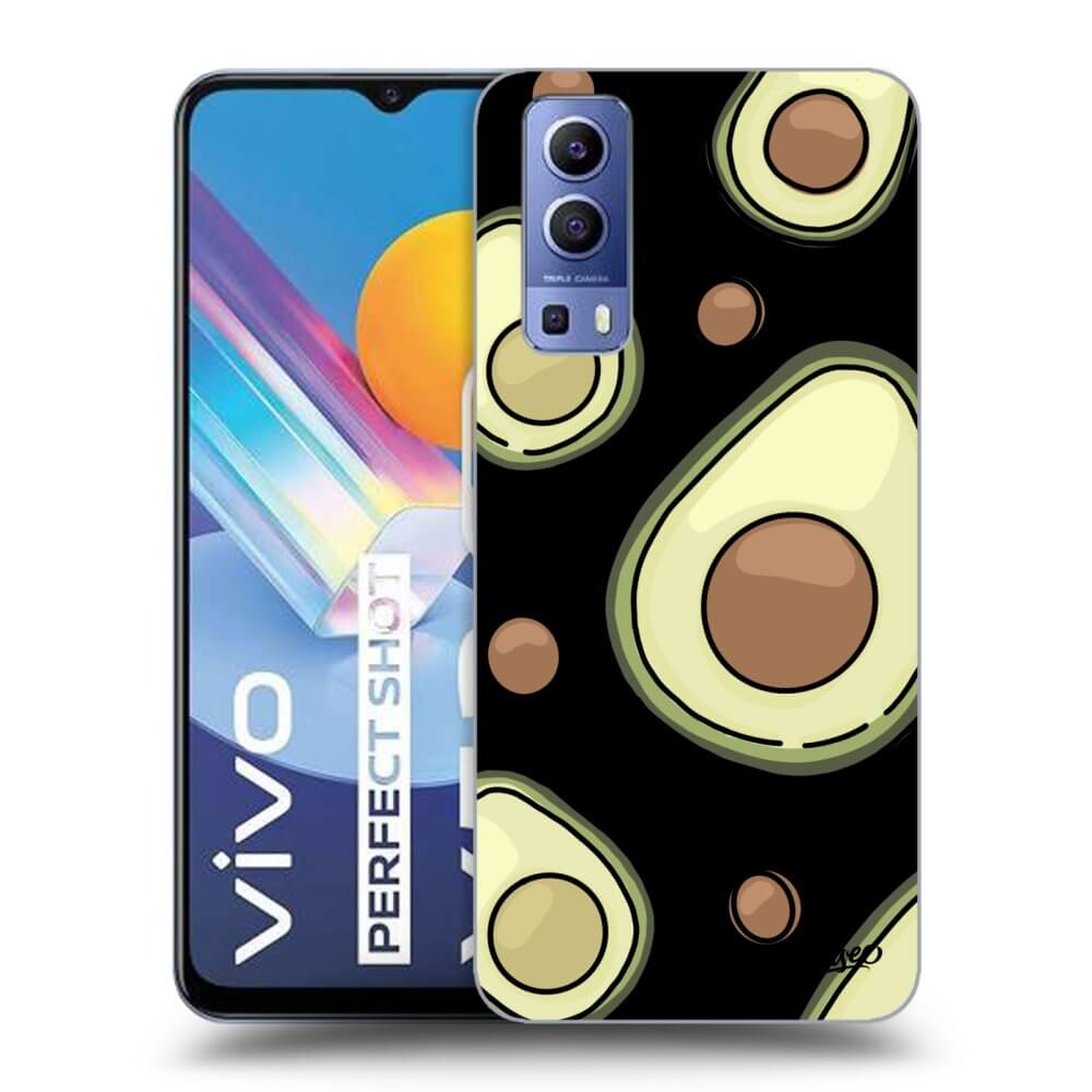 Picasee fekete szilikon tok az alábbi mobiltelefonokra Vivo Y52 5G - Avocado