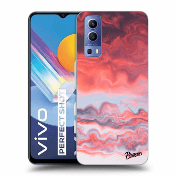 Szilikon tok erre a típusra Vivo Y52 5G - Sunset