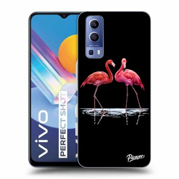 Picasee ULTIMATE CASE Vivo Y52 5G - készülékre - Flamingos couple