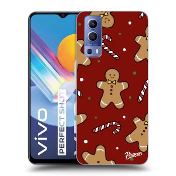 Picasee fekete szilikon tok az alábbi mobiltelefonokra Vivo Y52 5G - Gingerbread 2