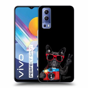 Szilikon tok erre a típusra Vivo Y52 5G - French Bulldog