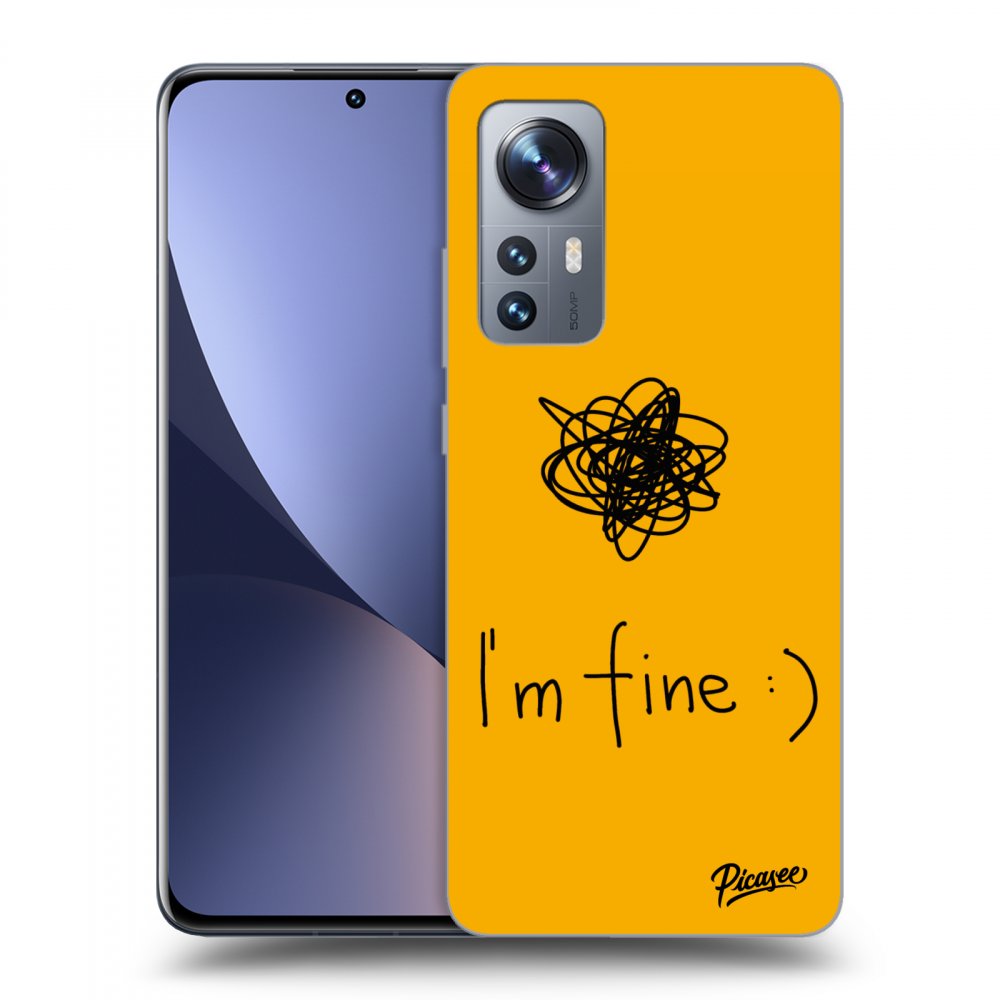 Picasee ULTIMATE CASE Xiaomi 12X - készülékre - I am fine