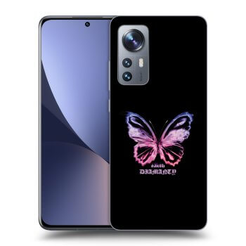 Picasee fekete szilikon tok az alábbi mobiltelefonokra Xiaomi 12X - Diamanty Purple