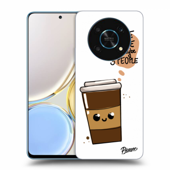 Szilikon tok erre a típusra Honor Magic4 Lite 5G - Cute coffee