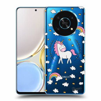 Picasee átlátszó szilikon tok az alábbi mobiltelefonokra Honor Magic4 Lite 5G - Unicorn star heaven