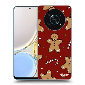 Picasee átlátszó szilikon tok az alábbi mobiltelefonokra Honor Magic4 Lite 5G - Gingerbread 2