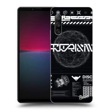 Picasee fekete szilikon tok az alábbi mobiltelefonokra Sony Xperia 10 IV 5G - BLACK DISCO