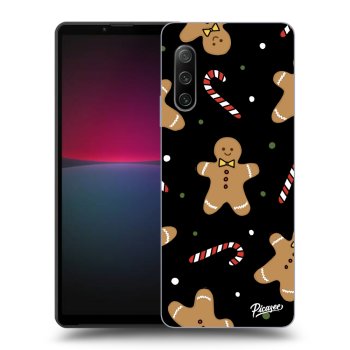 Picasee fekete szilikon tok az alábbi mobiltelefonokra Sony Xperia 10 IV 5G - Gingerbread