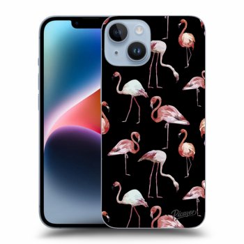Szilikon tok erre a típusra Apple iPhone 14 - Flamingos