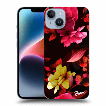 Szilikon tok erre a típusra Apple iPhone 14 - Dark Peonny