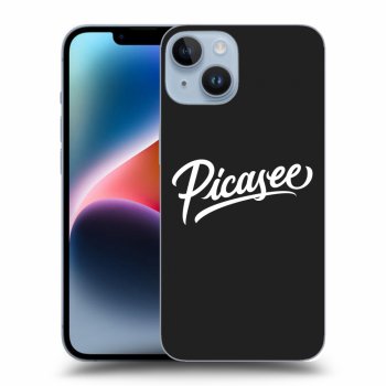 Picasee fekete szilikon tok az alábbi mobiltelefonokra Apple iPhone 14 - Picasee - White