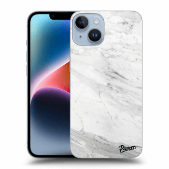 Picasee ULTIMATE CASE MagSafe Apple iPhone 14 - készülékre - White marble
