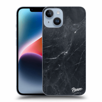 Szilikon tok erre a típusra Apple iPhone 14 - Black marble