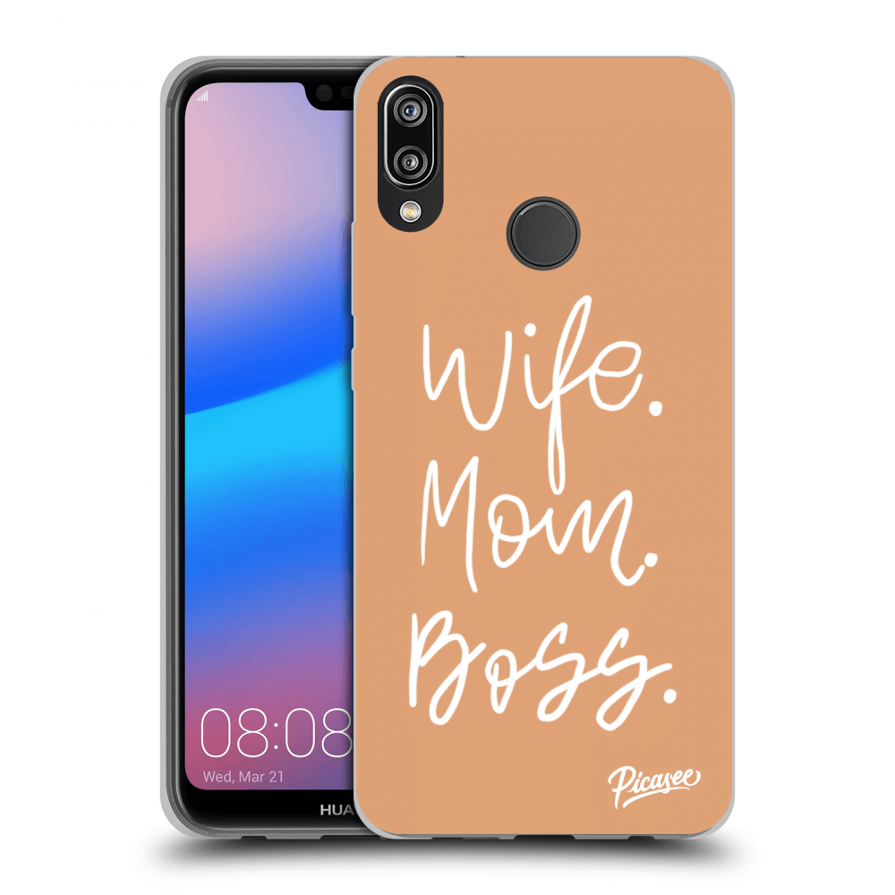 Picasee ULTIMATE CASE Huawei P20 Lite - készülékre - Boss Mama