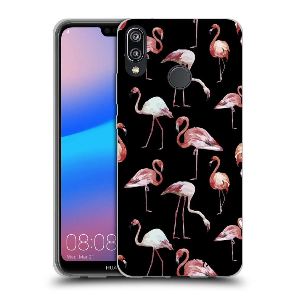 Picasee ULTIMATE CASE Huawei P20 Lite - készülékre - Flamingos