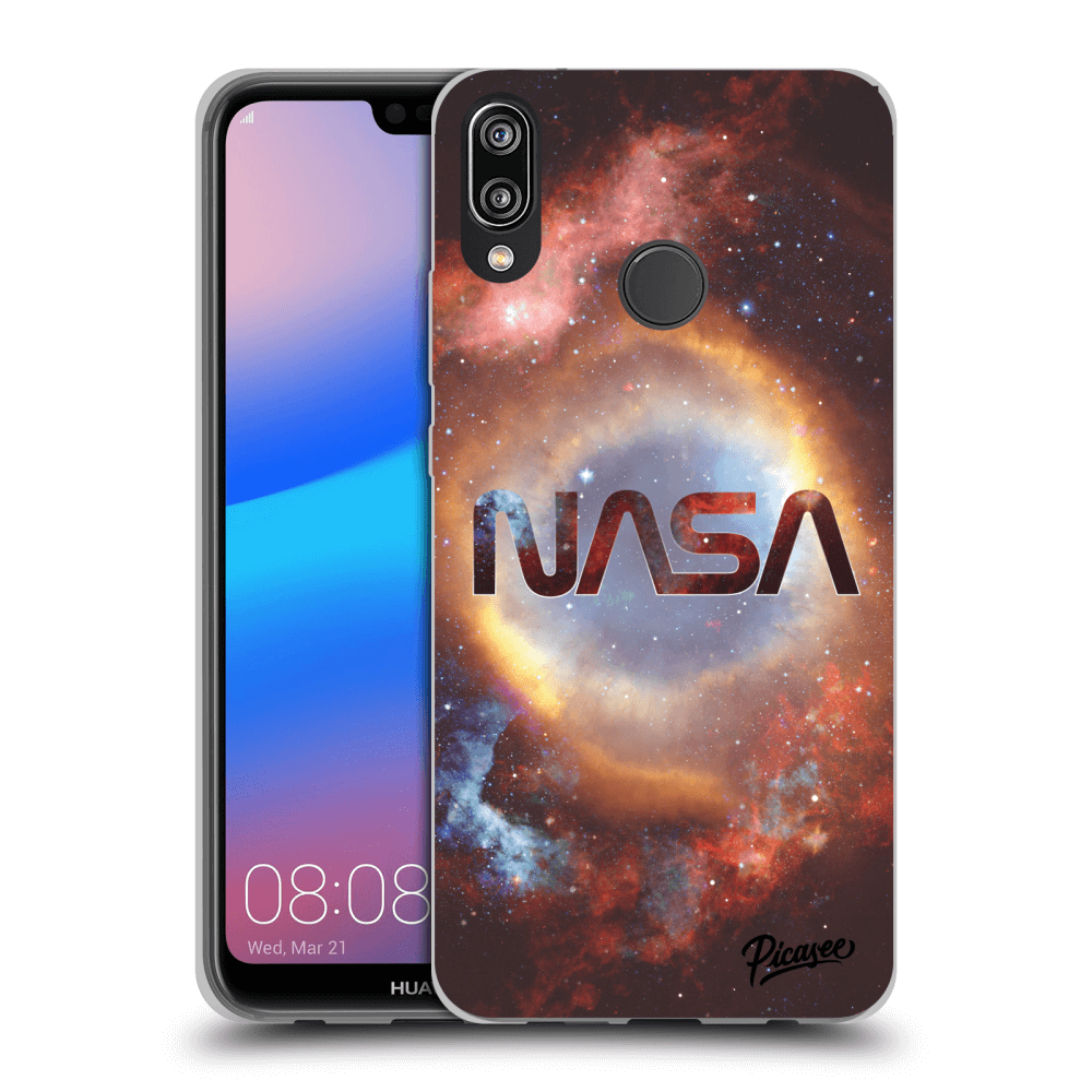 Picasee átlátszó szilikon tok az alábbi mobiltelefonokra Huawei P20 Lite - Nebula