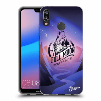 Szilikon tok erre a típusra Huawei P20 Lite - Wolf