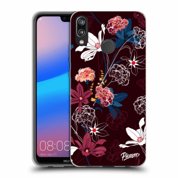 Szilikon tok erre a típusra Huawei P20 Lite - Dark Meadow