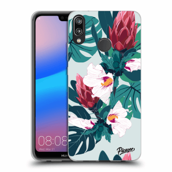 Szilikon tok erre a típusra Huawei P20 Lite - Rhododendron